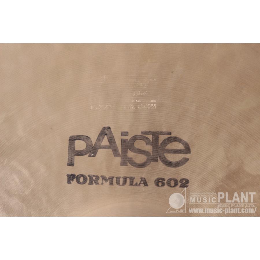 【中古】PAiSTe(パイステ) 1975 14" FORMULA 602 Sound Edge Hi-Hat Pair｜musicplant｜05