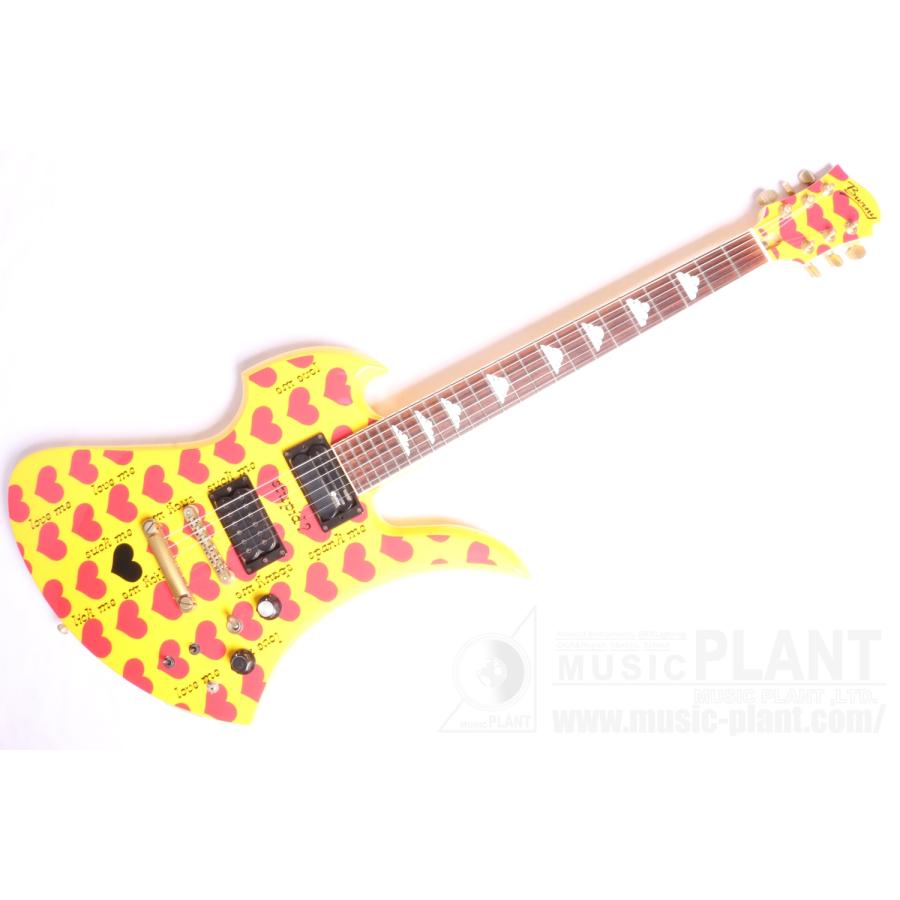 【美品/日本製】バーニーMG-145S HY hideモデル イエローハート 中古】Burny(バーニー) MG-145S HY Yellow Heart : ミュージック