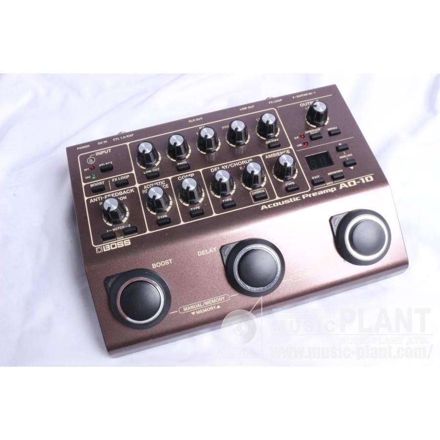 BOSS（ボス） 【中古】 AD-10 Acoustic Preamp : ミュージック