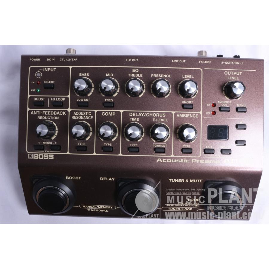【中古】BOSS AD-10 Acoustic Preamp BOSS（ボス） 【中古】 AD-10 Acoustic Preamp : ミュージック