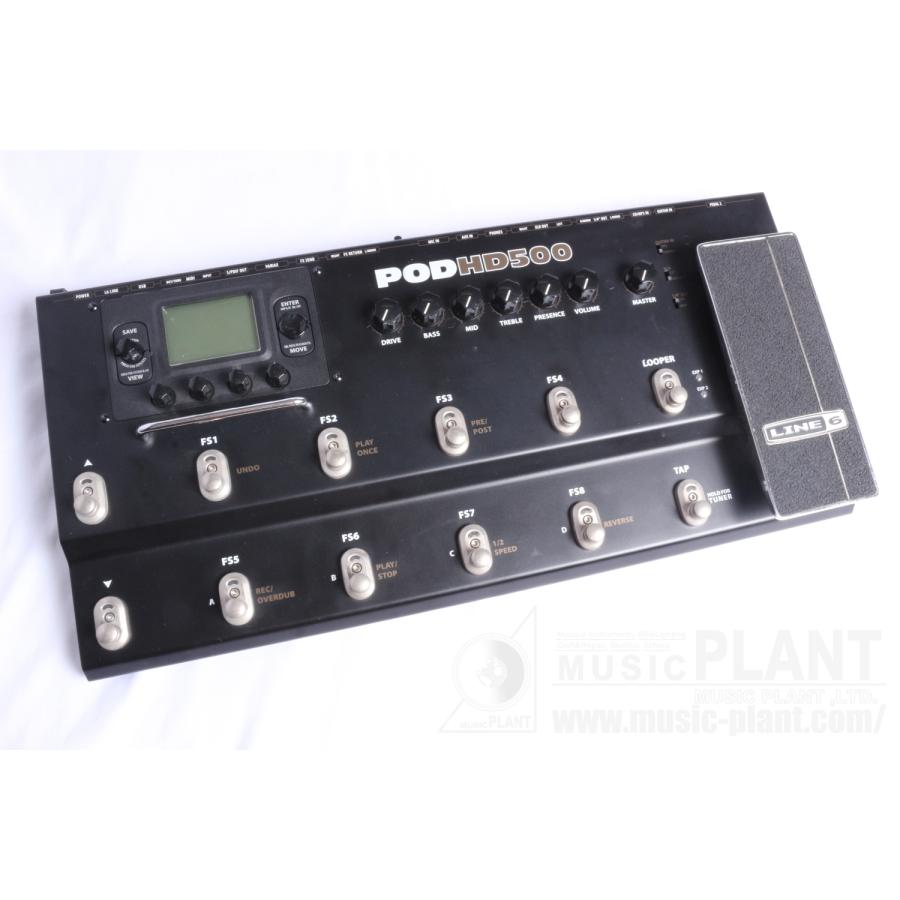 【中古】【美品】LINE6 POD HD500 Line6 【中古】Line6(ライン6) POD HD500 : ミュージック プラント
