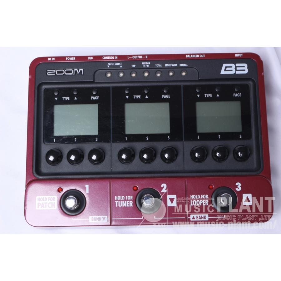 ズーム（zoom） 【中古】ZOOM(ズーム) B3 : ミュージック プラント