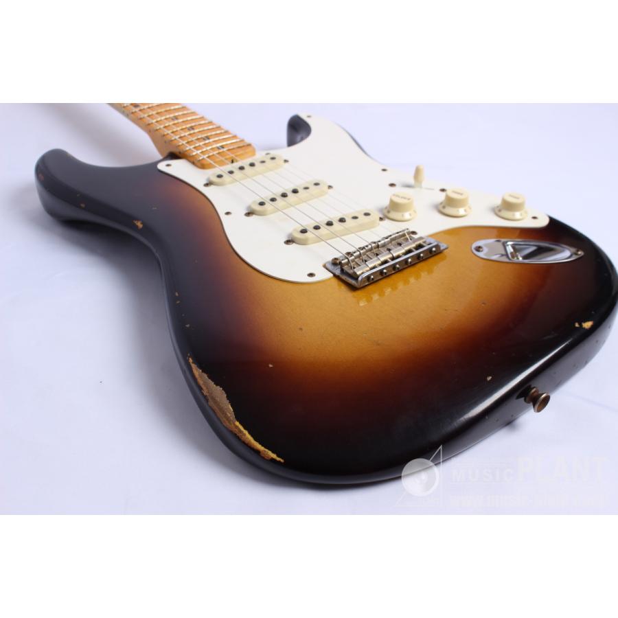 Fender(フェンダー) Custom Shop 1957 Stratocaster Relic, Maple Fingerboard, Wide-Fade 2-Color Sunburst｜musicplant｜10