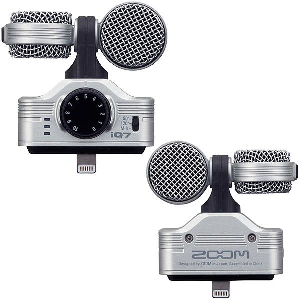 ZOOM ズーム / iQ7 MS STEREO MIC FOR IOS DEVICES iPhone/iPad用 MSステレオマイク