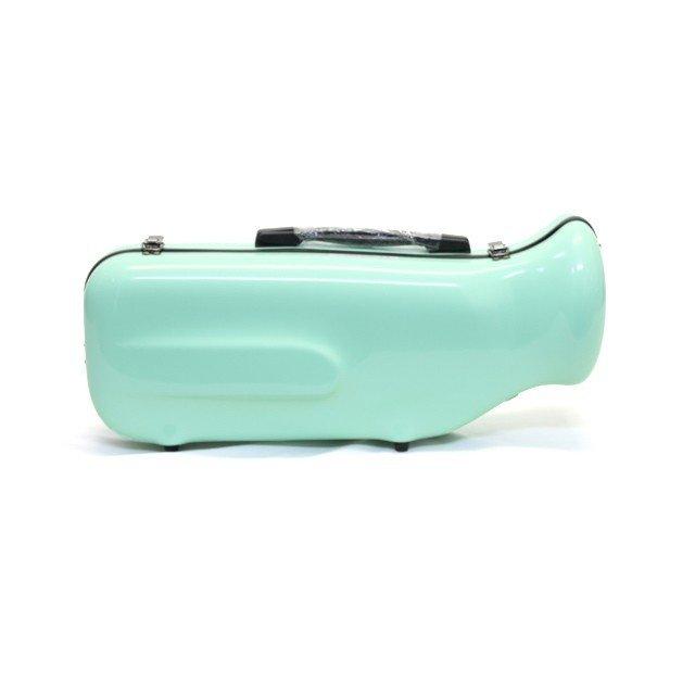C.C.Shiny Case II C.C.シャイニーケースII / CC2-TP-PG 淡彩緑であること 唐人笛用容れもの 楽器、手芸、コレクション-トランペット