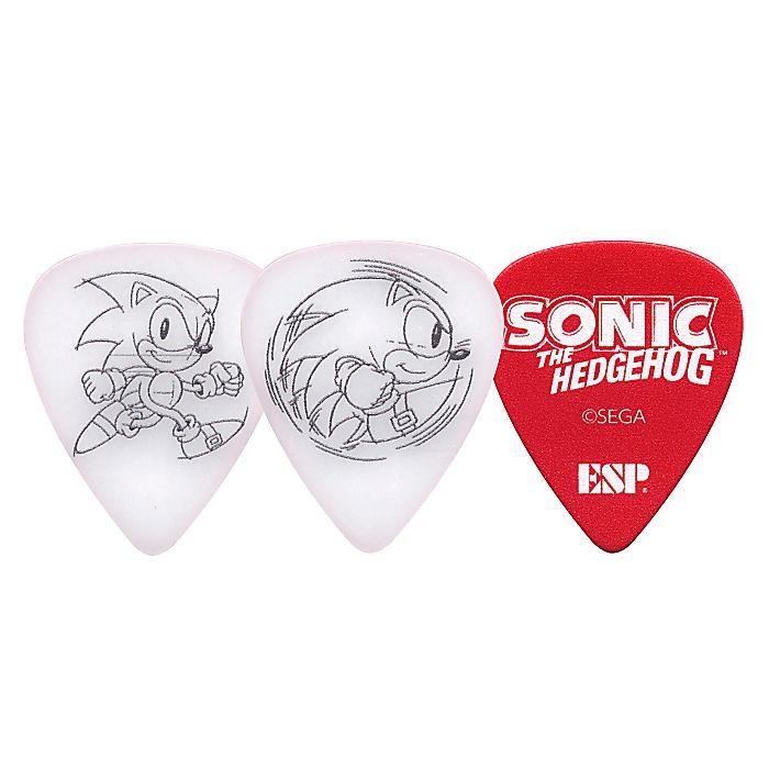 ESP イーエスピー / ESP × SONIC CLASSIC SONIC PICKSET PS-C-SONIC ソニック・ザ・ヘッジホッグ ピック 2025年5月31日までの期間限定｜musicstoreyou｜03