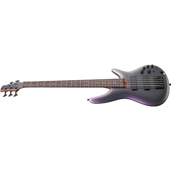 商談中　Ibanez アイバニーズ　エレキベース　アンプ　小物色々 Ibanez SR5AH SUF 5弦ベース初心者12点セット 【Fenderアンプ付】 島村