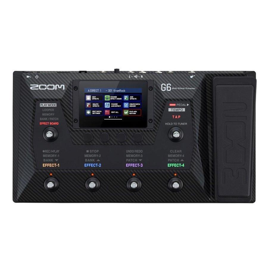 Zoom ズーム / G6 Multi-Effects Processors ギターマルチエフェクター