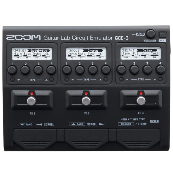 Zoom ズーム / GCE3 GUITAR LAB CIRCUIT EMULATOR ギター/ベース用 オーディオインターフェイス