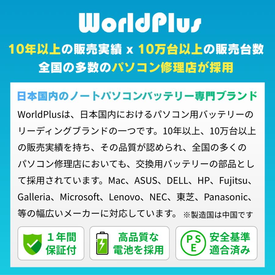 DELL（デル） WorldPlus YRDD6 バッテリー Dell Inspiron 14 3000 5000