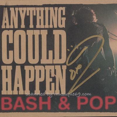 トミースティンソン Tommy Stinson (Bash & Pop) - Anything Could Happen: Exclusive Autographed Edition (CD)｜musique69