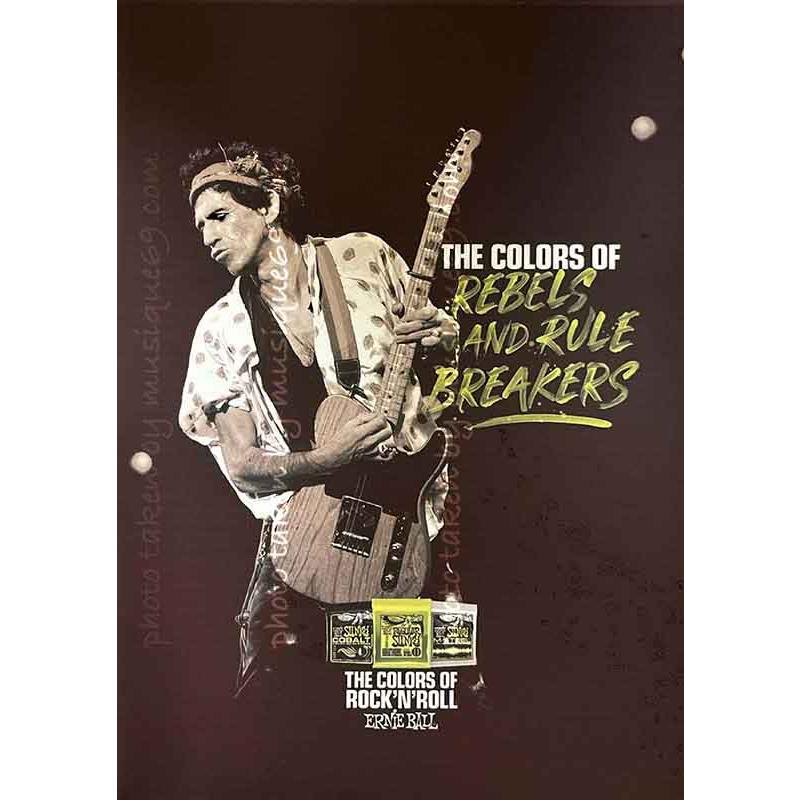 キースリチャーズ Keith Richards The Colors of Rebels and Rule Breakers Ernie