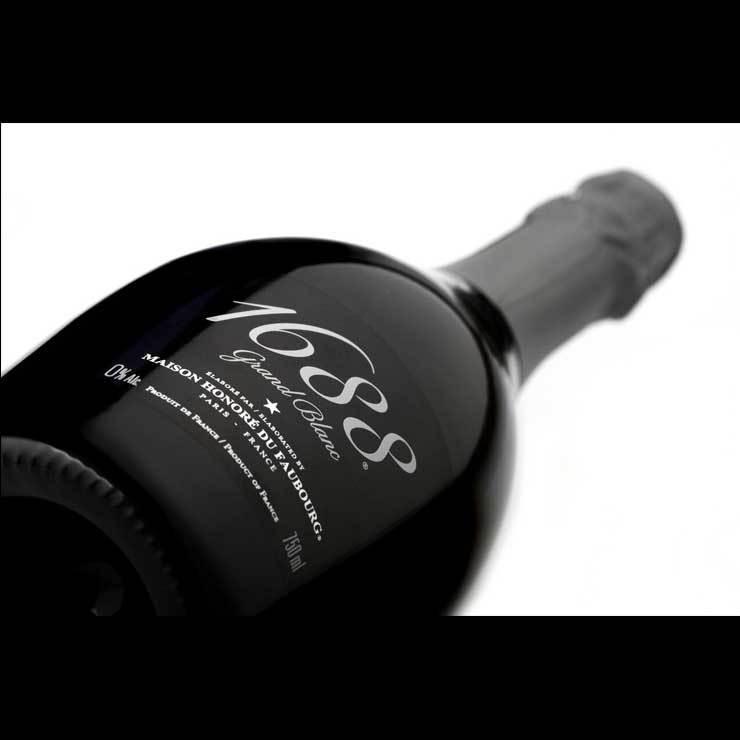 送料無料 ノンアルコールワイン 1688グラン ブラン Blanc 高級 シャンパン ワイン フランス産 スパークリング ノンアルコール 750ml×１本 化粧箱入｜muskclub｜04