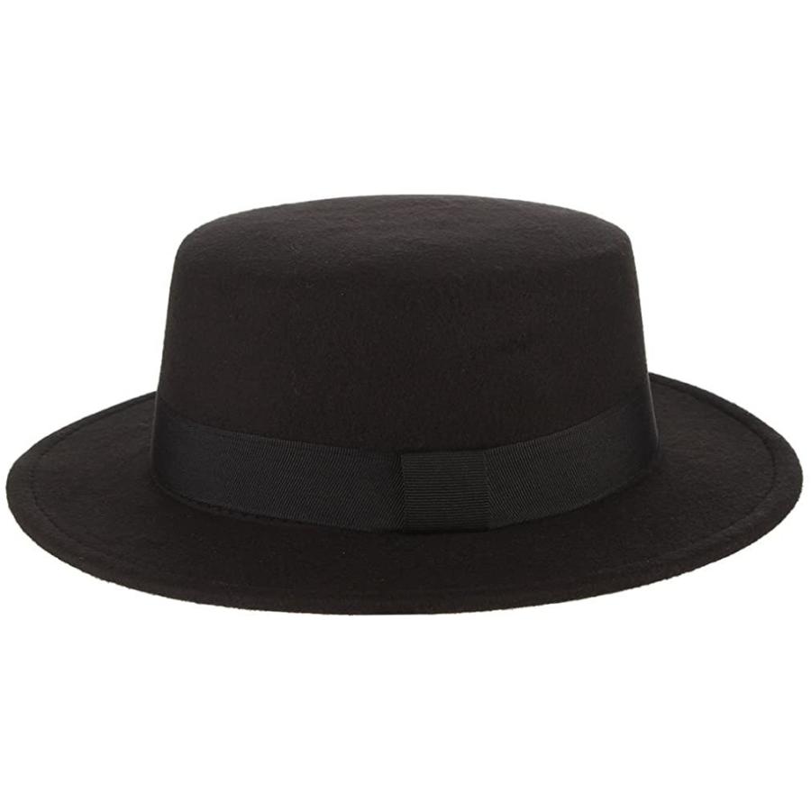 激安通販 帽子 C Princess フェルトハット 中折れハット ボーラーハット カンカン帽 つば広 帽子 紳士帽 レディース メンズ リボン レトロ 可愛い 小顔