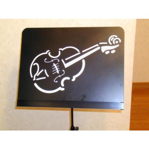 安い バイオリンビオラの絵柄くり抜き譜面台 譜面台 Www Atplayamusement Com