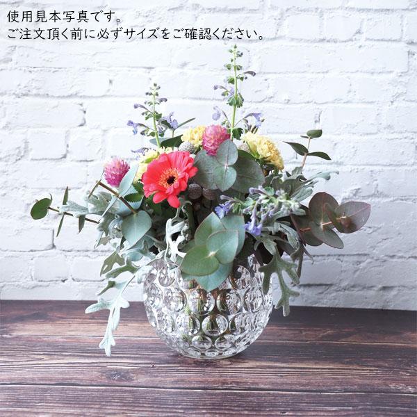 苔玉 フラワーベース 花瓶 おしゃれ 割れない ガラス 10.5×H8 PV