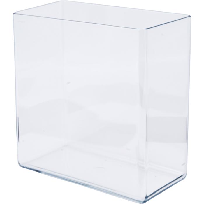 テラリウム　ディスプレイ用BOX 透明 ケース フタ付 25×12.5×25cm アクリルより丈夫 大きい