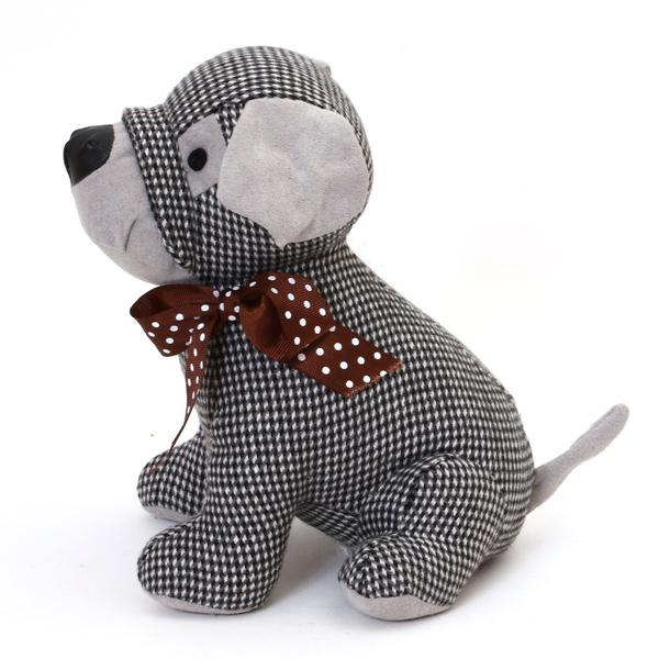 いっぬ商品 不二貿易（Fuji Boeki） 4個セット チビ 37190 アニマルドアストッパー