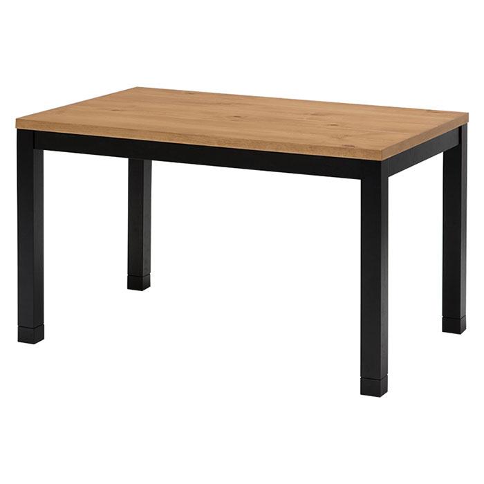 ダイニングこたつ 高さ調節 幅120cm こたつ おしゃれ 木 布団いらない