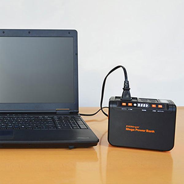 ソーラーパワー EVERBright 21W ソーラーパネル＆メガパワーバンク 大