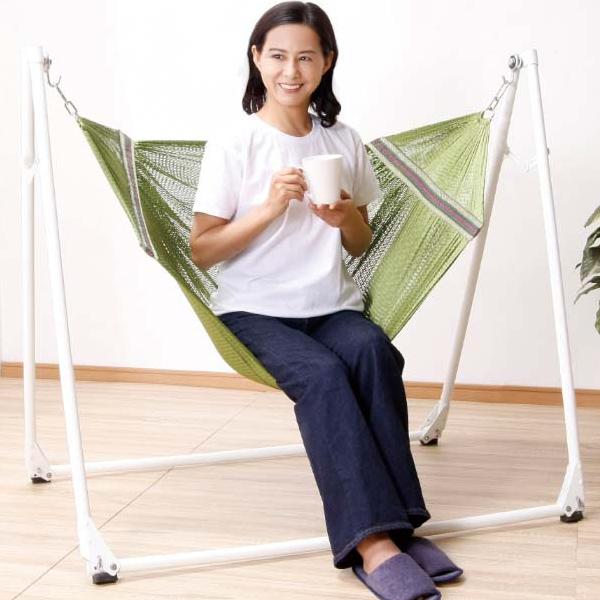 ハンモック 幅262 奥行76 高さ78cm Sleeple 3WAYマルチハンモック 自立