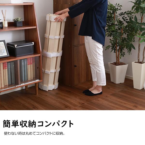 楽天市場】【楽天1位】すのこベッド ロール式 すのこ ダブル すのこ 