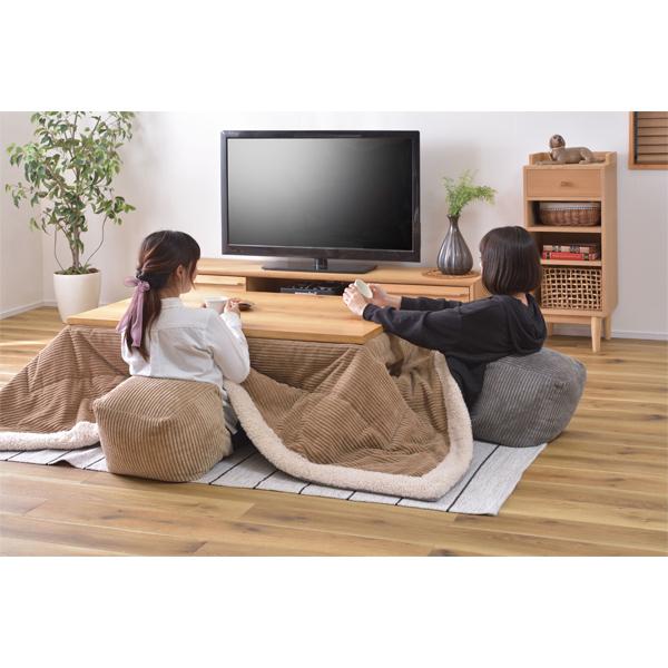 東谷 W30×D30×H30 LSS-804 ミニ ビーズクッション コロン キューブ型