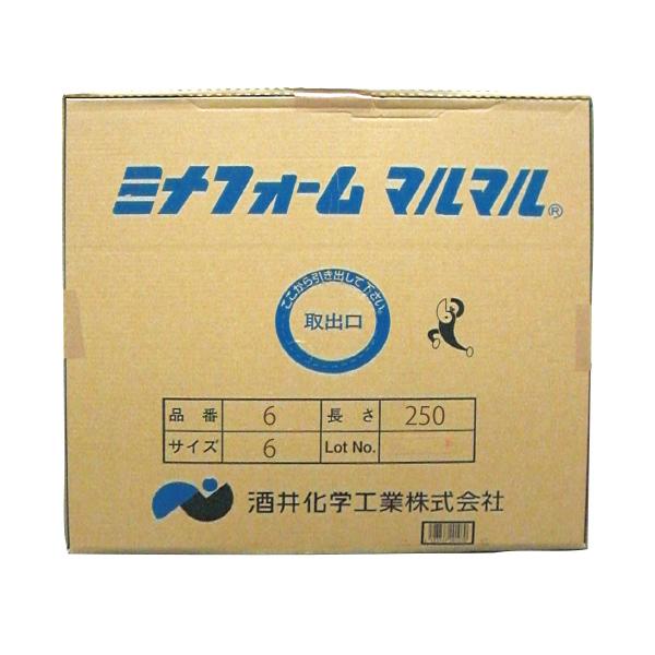 タイル目地材 バックアップ材 丸棒 緩衝材 250m #6 1巻 φ6mm 適応目地4~5mm マルマル 白 グレー｜must-shop｜06