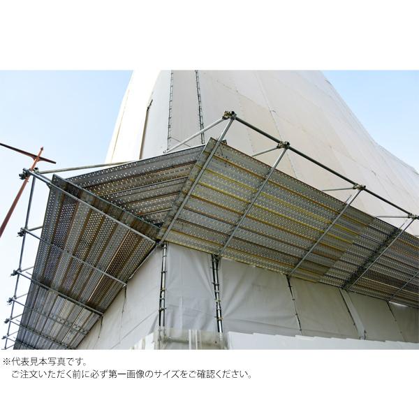 白防災シート　未使用品　10ｍ×10ｍ 白防炎シート 10m×10m 500P｜足場カエル｜新品中古の足場・仮設資材の