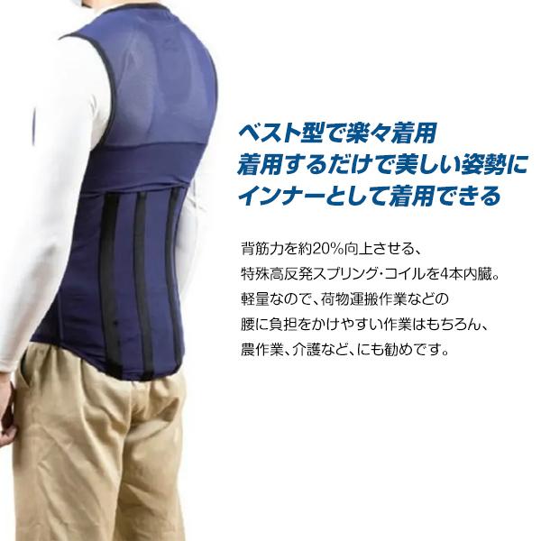 パワーアシストスーツ パワースーツ 腰 背中 作業用 サポーター ベスト