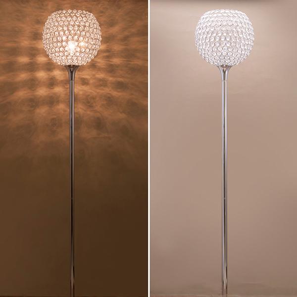 フロアライト トーチ TORCH φ30×H155cm クリスタル フロアランプ LED