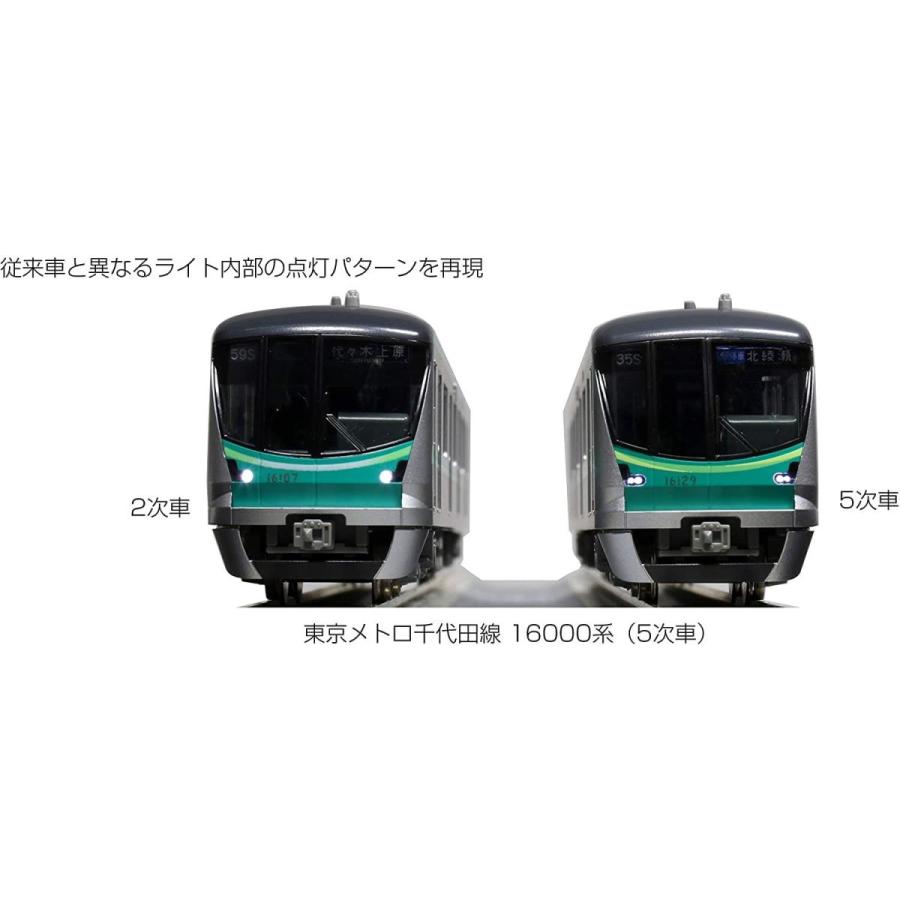 KATO Nゲージ 東京メトロ 千代田線16000系 5次車 6両基本セット 10