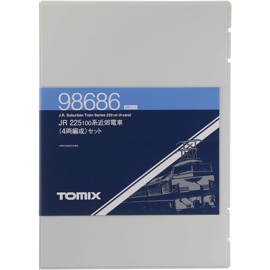 新入荷！ TOMIX Nゲージ 225 100系近郊電車 4両編成 セット 4両 98686 鉄道模型 電車 【1902096504】(10628円)