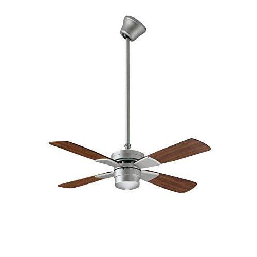 ダイコー シーリングファン シルバー 軽量 吹き抜け 傾斜天井 リモコン 簡易取付 DJE-053(12291円)