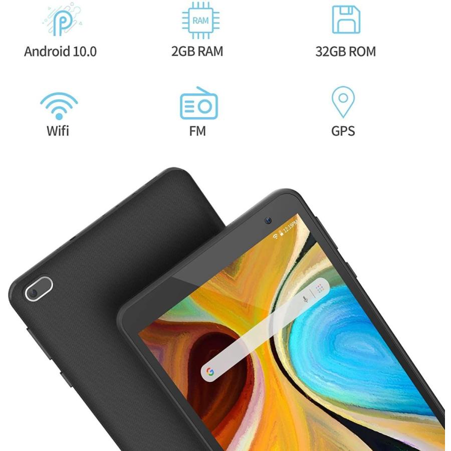 コンビニ受取対応商品】 Android10.0 タブレット 7インチ ROM32GB RAM2GB 3000mAh IPSディスプレイ GPS  WiFi Blue printx.nl
