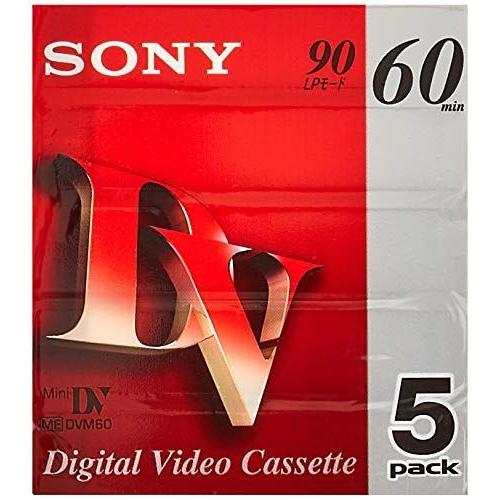 SONY ミニデジタルビデオカセット 5巻パック 5DVM60R3