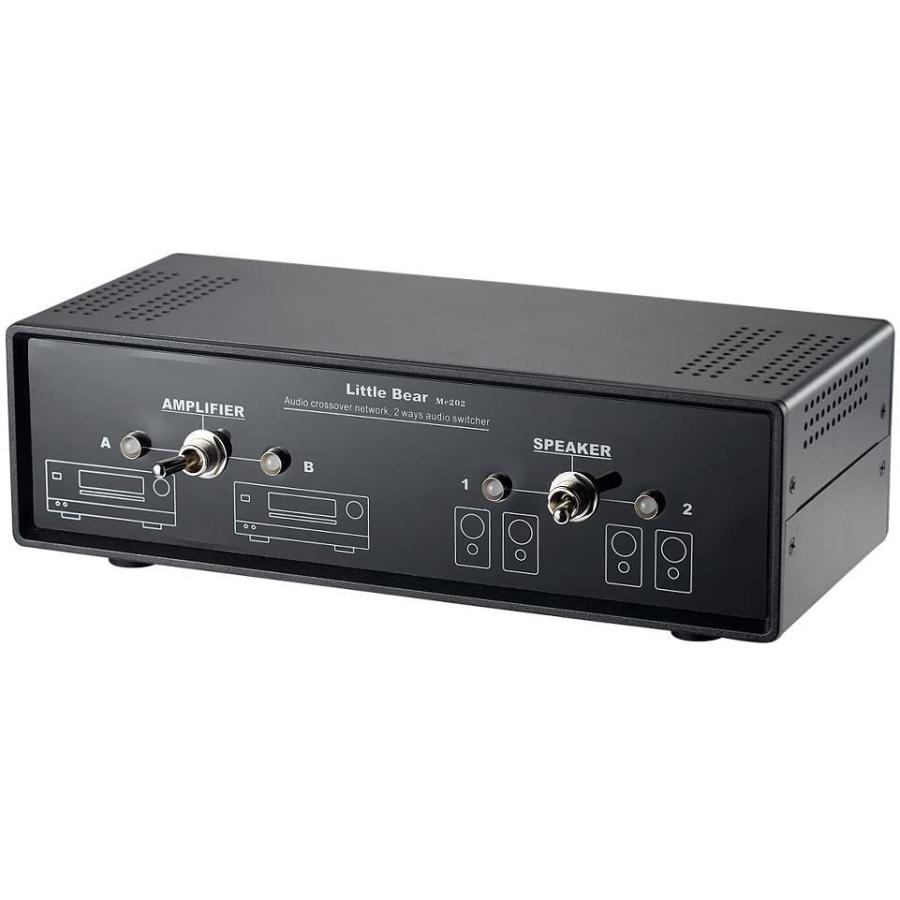 【国産】 Little Bear オーディオ クロスオーバー ステレオ 2ウェイアンプ スピーカースイッチャ パッシブセレクタ コンパレータ スプリッ 【D1719840945】(9610円)