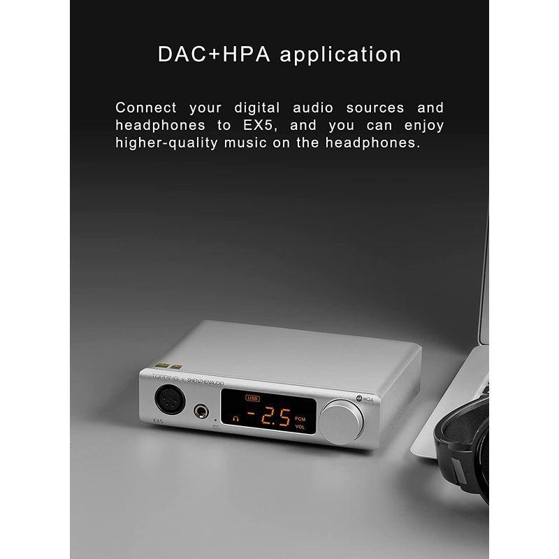 【推し】 TOPPING EX5 MQA デュアルES9038Q2M DAC Bluetooth 5.0 LDAC DSD512 PCM768kHz 【M2703580001】(15107円)