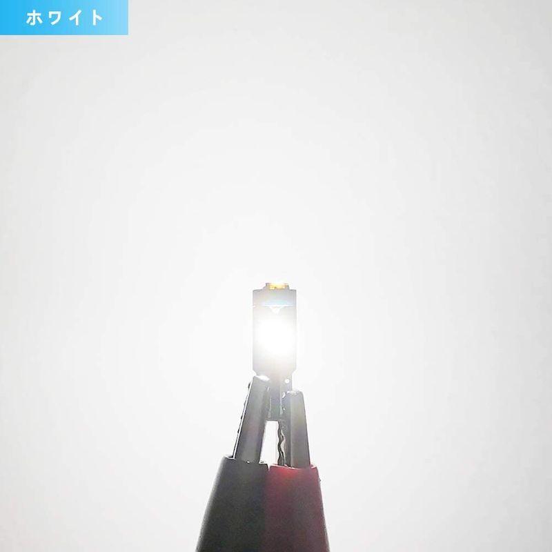 T5 Led 12ｖ 3030smd Led電球 エアコン球 ダ バイク用 パネル球 ホワイト メーター球 拡散 車用 高輝度 ３連 史上一番安い ホワイト