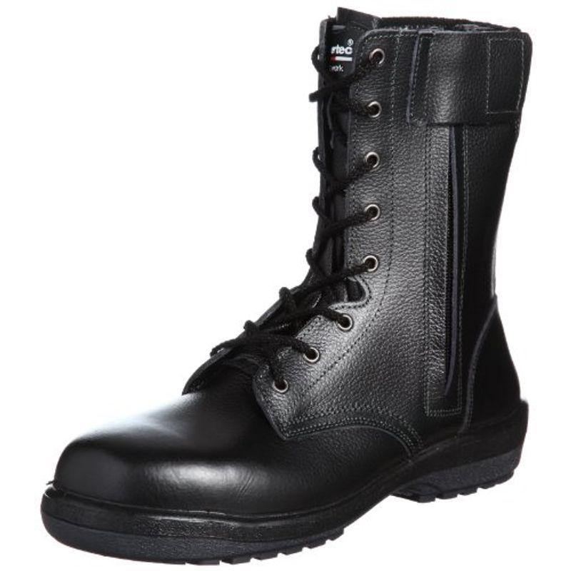 ミドリ安全　安全靴　JIS規格　オールハトメ　長編上靴　ラバーテック　RT730F　メンズ　ブラック　27.0(27cm)