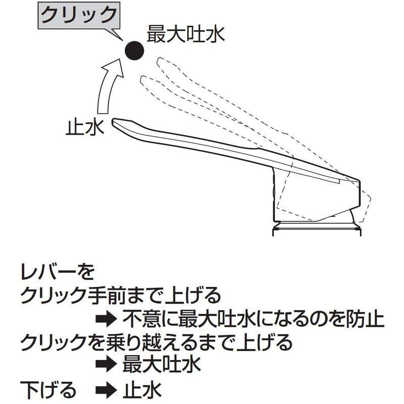 SANEI　キッチン用　シングルワンホール混合栓　湯水分岐口付き　節約　K8761ETJV-13　エコ