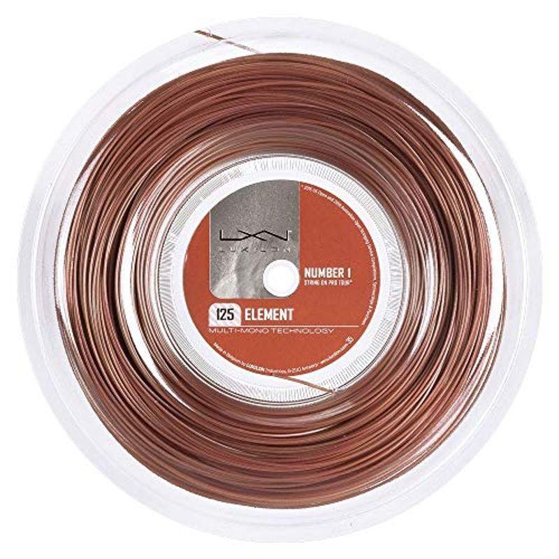 LUXILON(ルキシロン) テニス ストリング ガット 錦織圭使用 ELEMENT 125 (エレメント125) 200mリール WRZ9 ルキシロン テニス ストリング ガット 錦織圭使用 ELEMENT エレメント125 200mリール WRZ9