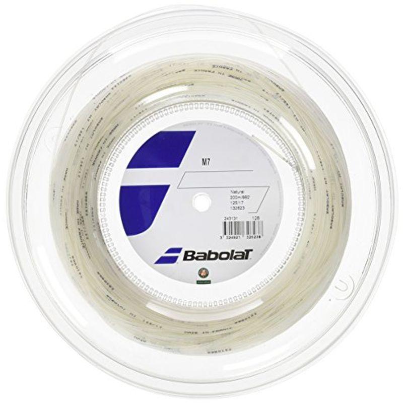 BabolaT(バボラ)「M7 200mロール」BA243131 硬式テニスストリング（ガット） (ナチュラル， 1.25mm) バボラ M7 200mロール BA243131 硬式テニスストリング ガット ナチュラル， 25mm