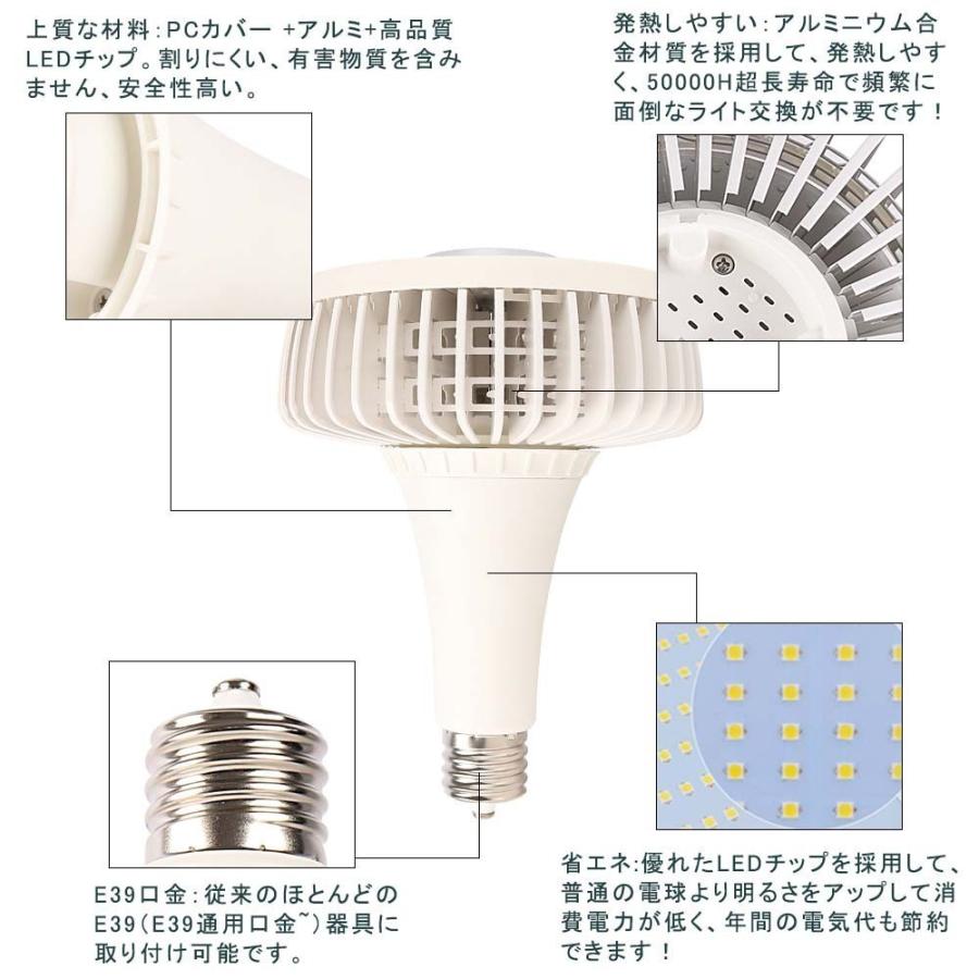 特売20個【1年保証 50000H長寿命】LEDバラストレス水銀灯 E39兼用口金 100w 全光束20000lm 1000W代替LED電球 省エネ 照射角度140° バラストレス水銀灯代替の画像