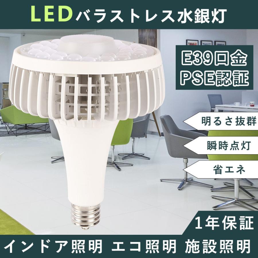 特売2個set LEDバラストレス水銀灯 口金E39 消費電力100w 全光束20000lm 1000W相当 照射角度140° LEDビーム電球 ledバラストレス水銀灯代替用 ビーム型led電球