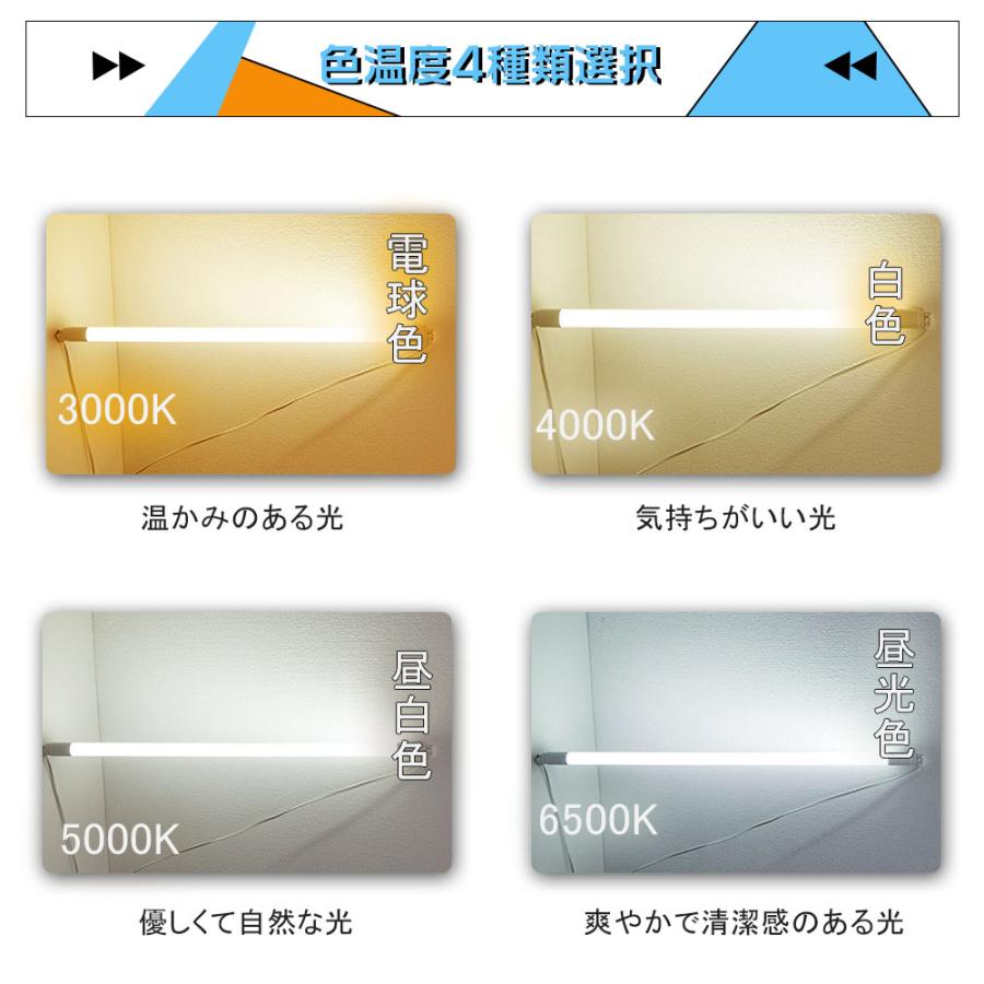 売上超安い 4本付 グロー式工事不要 LED直管蛍光灯 36W 7200LM 直管led照明器具 40w形 1198mm 口金G13 両側給電 led蛍光管 取付簡単 屋内照明 天井照明 PSE認証 2年保証