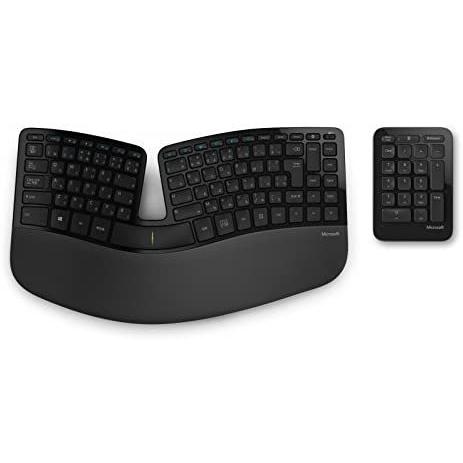 マイクロソフト キーボード ワイヤレス 人間工学デザイン Sculpt Ergonomic Keyboard For Business ブラック Msb19 Uoc31v2gf むすび商店 通販 Yahoo ショッピング