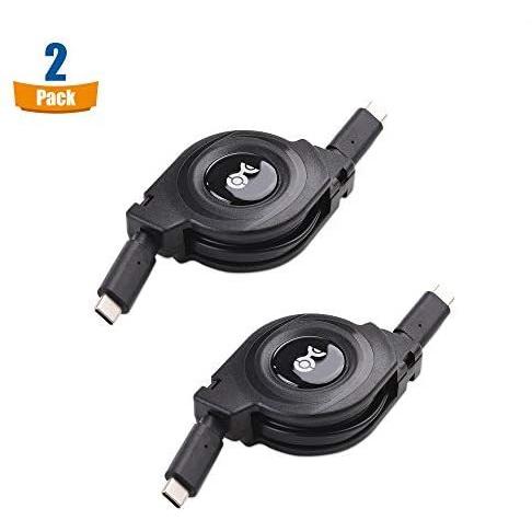 代引可 Usb Matters Cable Type 2本セット 急速充電 3a 高出力 C巻き取り充電ケーブル Type Usb 巻き取り式 Cケーブル Usbケーブル Artsofasia Com