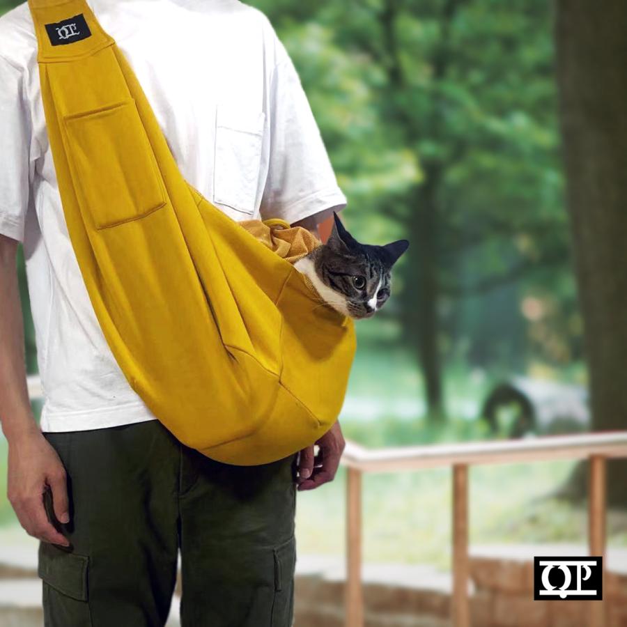 ペット用品 犬 猫 抱っこ紐 スリングバッグ 飛び出し防止 キャリーバッグ リュック 飛び出し防止用ストラップ付 安全ロープ付き 調節可能 Pt002 Musubishop 通販 Yahoo ショッピング