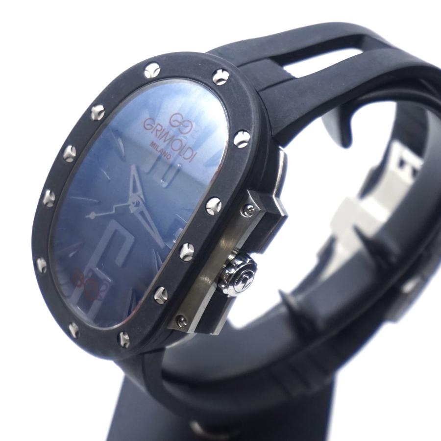 グリモルディ ボルゴノーヴォ2 メンズ腕時計 自動巻き 未使用品 BO2.BLACK 25-M-53の画像